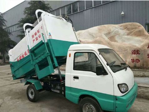 點擊查看詳細信息<br>標題：自卸式電動四輪垃圾車 閱讀次數：1848